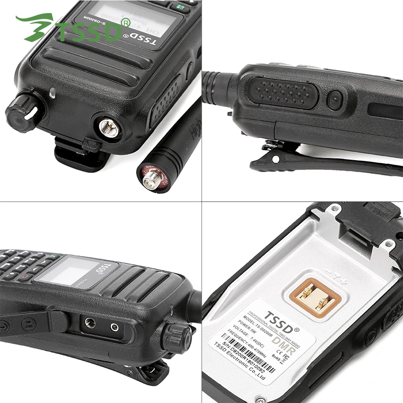 Горячая TSSD TS-D8200R I Tier II цифровая рация DMR двухстороннее радио