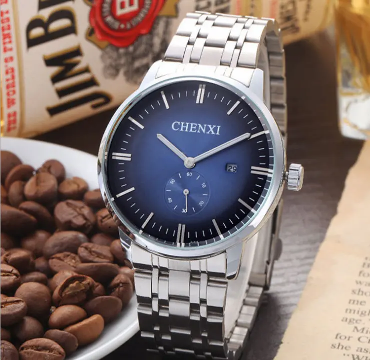 

watch Mens Top Brand Luxury Quartz Watch Men Military Chronograph Sports Watch Rubber strap Wristwatch