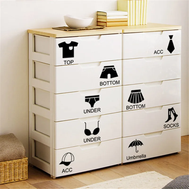 DSU Removable Home Decor Wall Sticker Locker Bedroom Chest sticker
