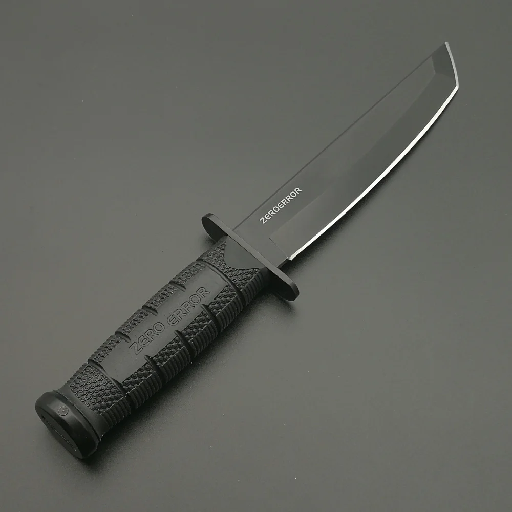 DuoClang тактический нож с фиксированным лезвием D2 Сталь Karton ручка военные ножи леггинсы Дайвинг нож и ABS оболочка