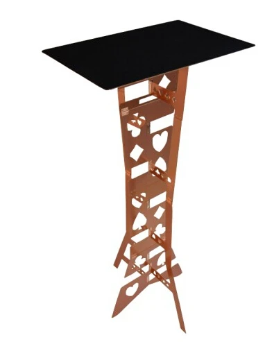 Alluminum Alloy Magic Folding Table,Bronze Color For Professional Magicians Magic Tricks Stage Magia Illusions Accessories Props Alluminum Alloy Magic Folding Table,Bronze Color For Professional Magicians Magic Tricks Stage Magia Illusions Accessories Props