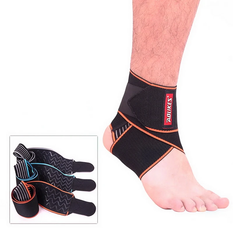 2pcs/pair New Arrival Breathable Ankle Support Gym Straps Crossfit