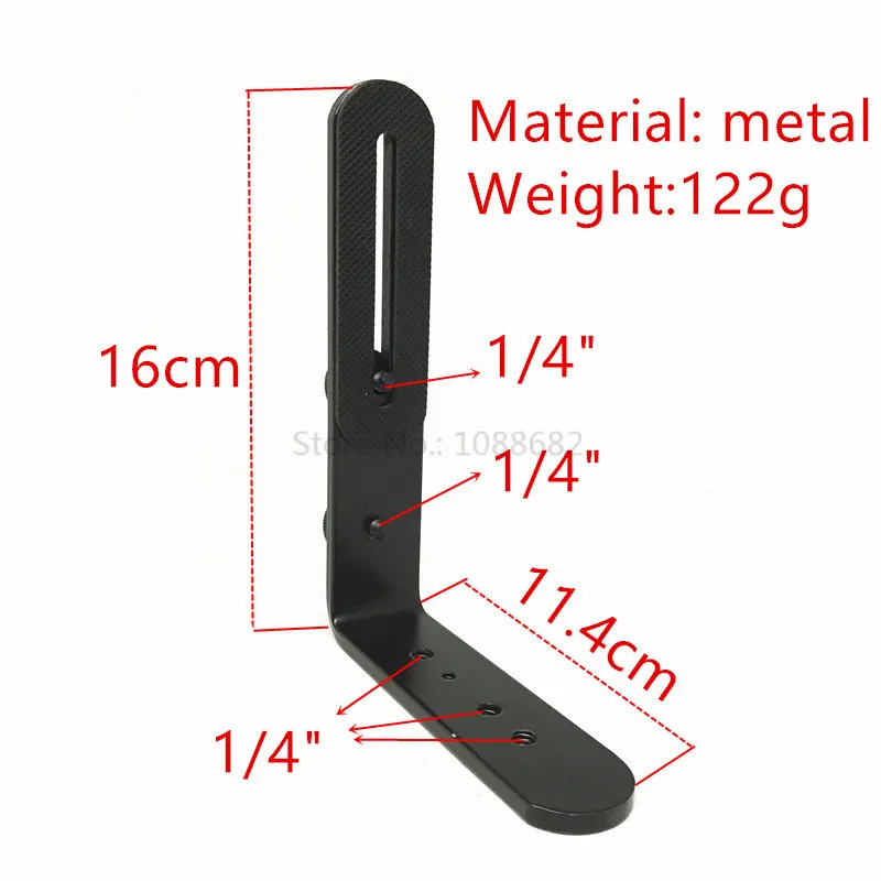 New L 14 Screw Shaped Photography Light Bracket Tripod Camera LED Flash Holder For SLR Camera  (7)