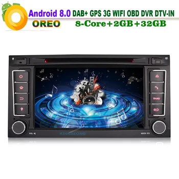 

Android 8.0 Wifi Car Stereo GPS CD player Sat Navi Radio DAB+ DTV-IN Bluetooth RDS BT DVD Car Multimedia Player for VW TOUAREG