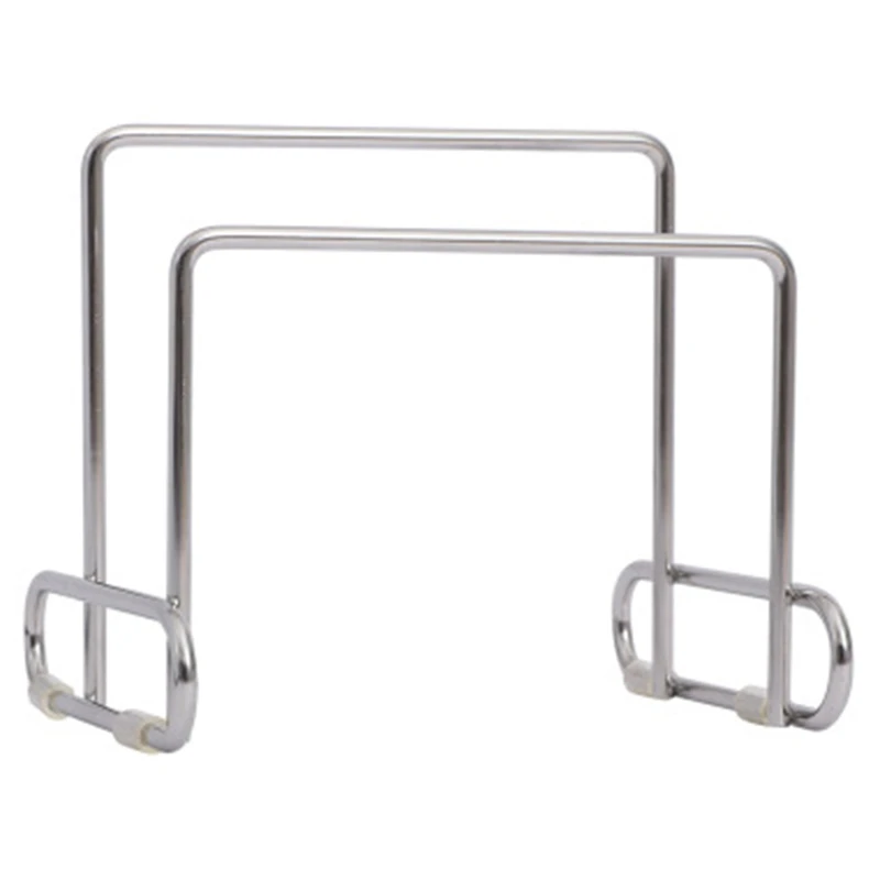 

Cutting Board Holder Knife Block Tools Organizer Kitchen Stainless Steel Dish Rack Cutting Boards Stand