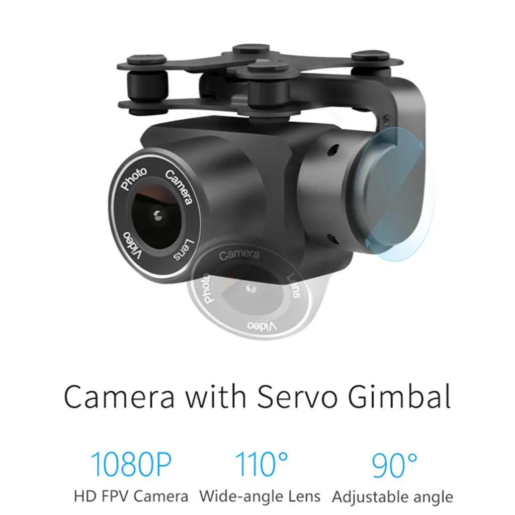 RC самолеты GW168 wifi FPV 1080 P широкоугольная камера слежения за мной умный Квадрокоптер Дрон T605