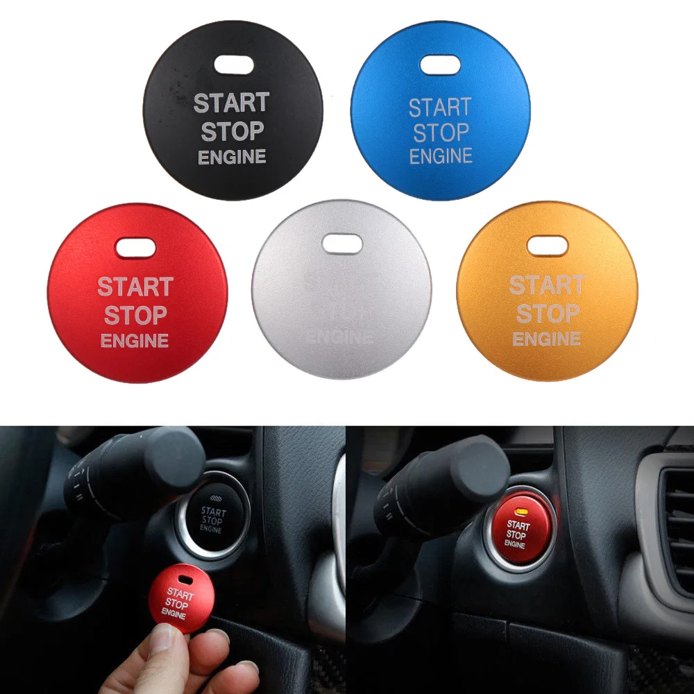 

START Engine Button Replace Cover STOP Key Accessories Switch Decoration Universal For Mazda 3 BM BN 6 GJ1 GL CX-4 CX4 CX-5 CX5