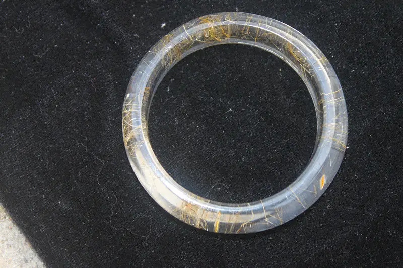 

432 golden rutilated natural transparent quartz crystal bracelets king tibet
