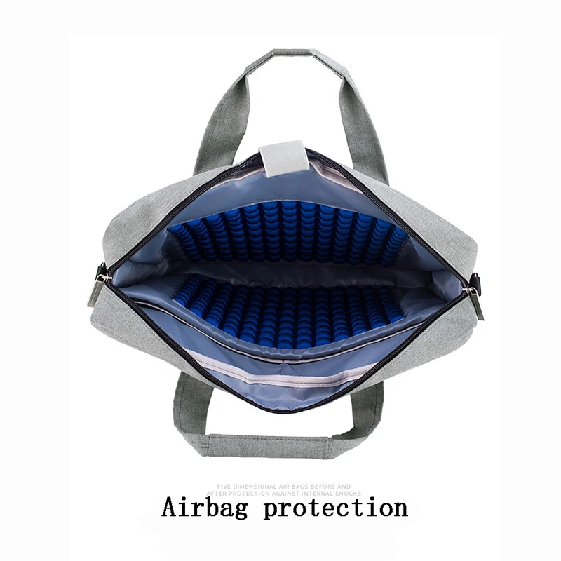 Laptop Bag 15.6 Inch Waterproof Shockproof Notebook Case for Macbook Air Pro Computer Shoulder Handbag Briefcase Messenger Bag (3)