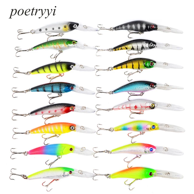 Minnow Poetryyi 16pcs/lot Fly Fishing Lure Set China Hard Bait Jia Lure  Wobbler Carp 2 Models Fishing Tackle Wholesale 30 - Fishing Lures -  AliExpress