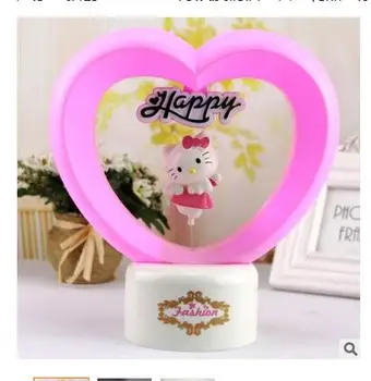 

Manufacturer new creative heart-shaped night light romantic date gift atmosphere accessories decoration small