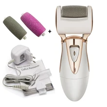 Electric Foot File Pedicure Waterproof Callus Remover Sholl Foot CareTool For Sawing Scholls File Funcdion Roller+ 2 Roller Head