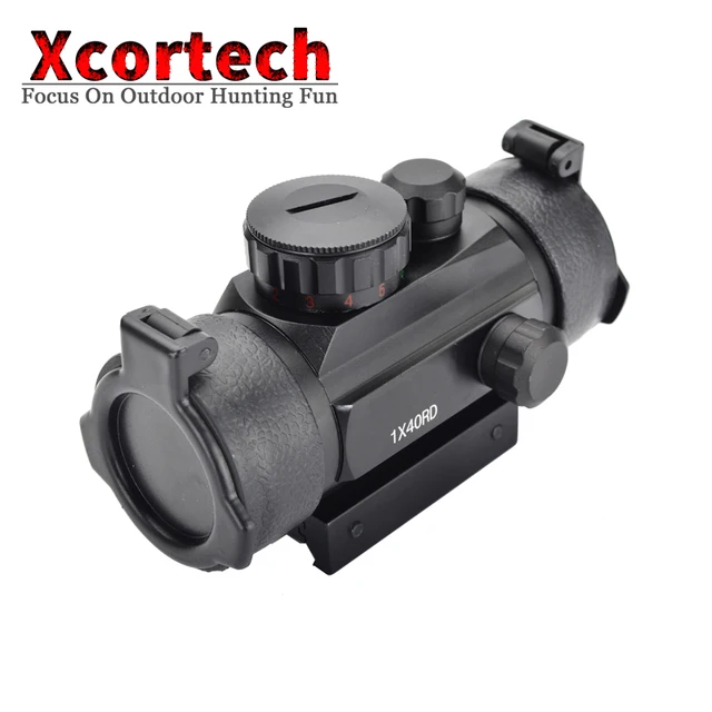 Mira holográfica táctica 1x30 punto verde rojo mira de punto Airsoft 11mm 20mm carril de montaje colimador mira para caza - Imagen 3
