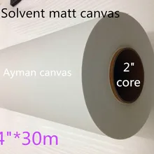 Водонепроницаемый 260gsm растворитель для струйной печати polyeser холст для цифровой печати