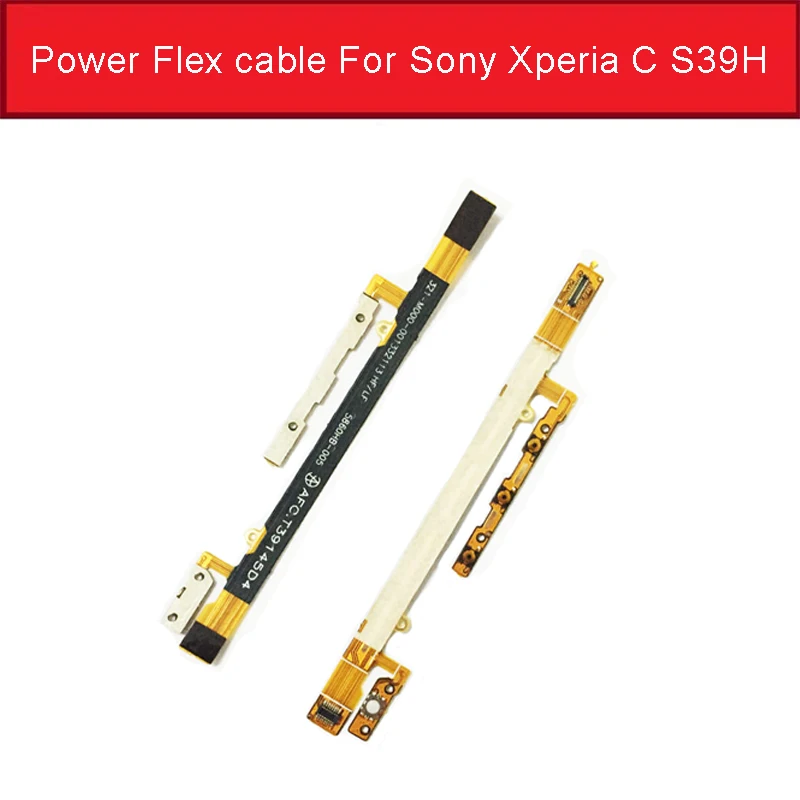 

Power on off button Flex cable For Sony Xperia C S39H S39C C2304 C2305 Volume up down button & camera switch button Flex cable
