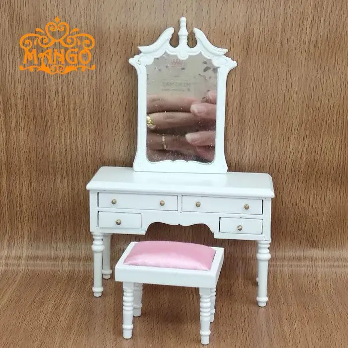 1/12 Scale Dollhouse Miniature Furniture The bedroom ...