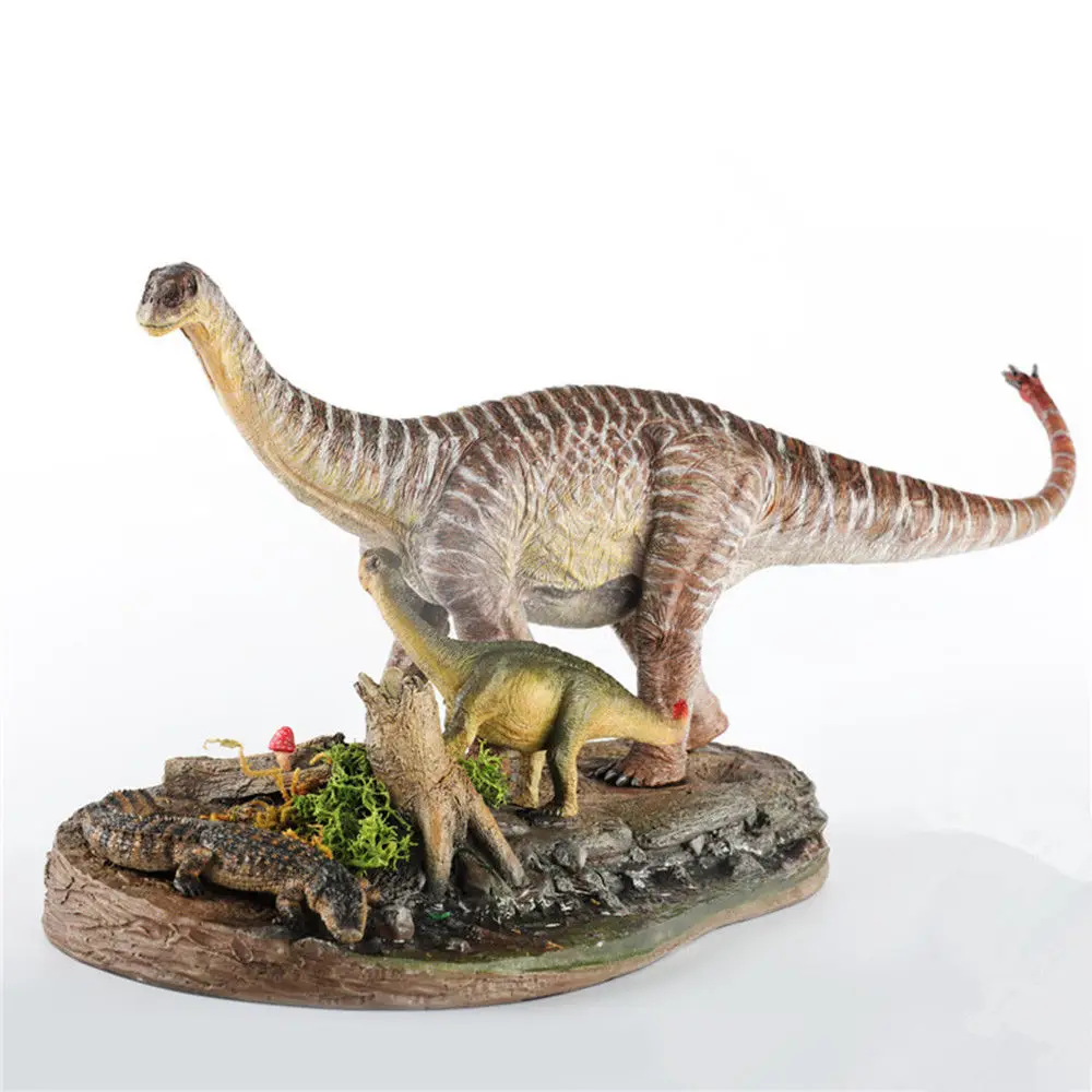 Shunosaurus Family GK RESIN Statue Dinosaur Figure Model Toy Collector Decor