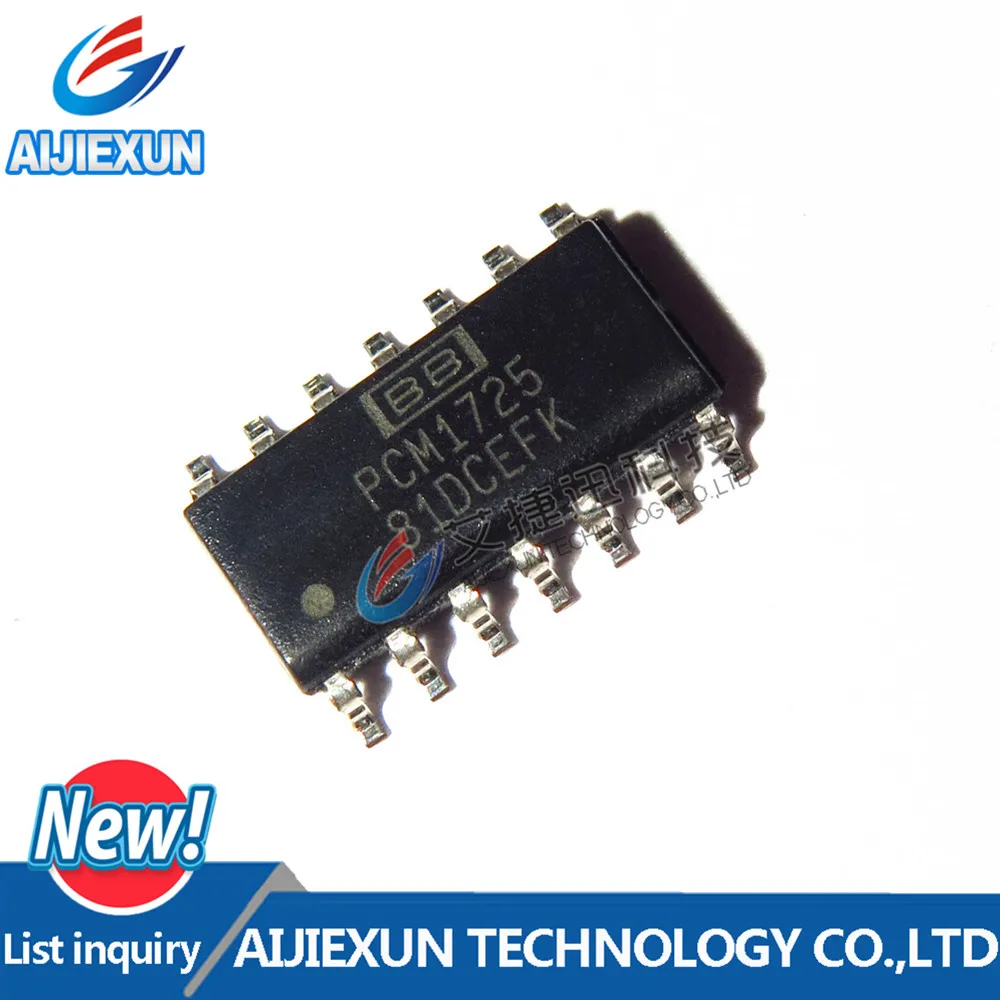 

10 шт PCM1725 DIGITAL-TO-ANALOG конвертер SOP-14 Новый и оригинальный