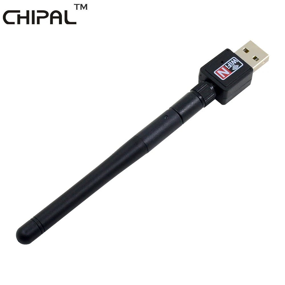 CHIPAL 150 Мбит/с USB WiFi адаптер защитный Мини-ключ Внешняя беспроводная LAN сетевая карта 2,4 ГГц 802.11n/g/b для ПК компьютер для Win 7 8