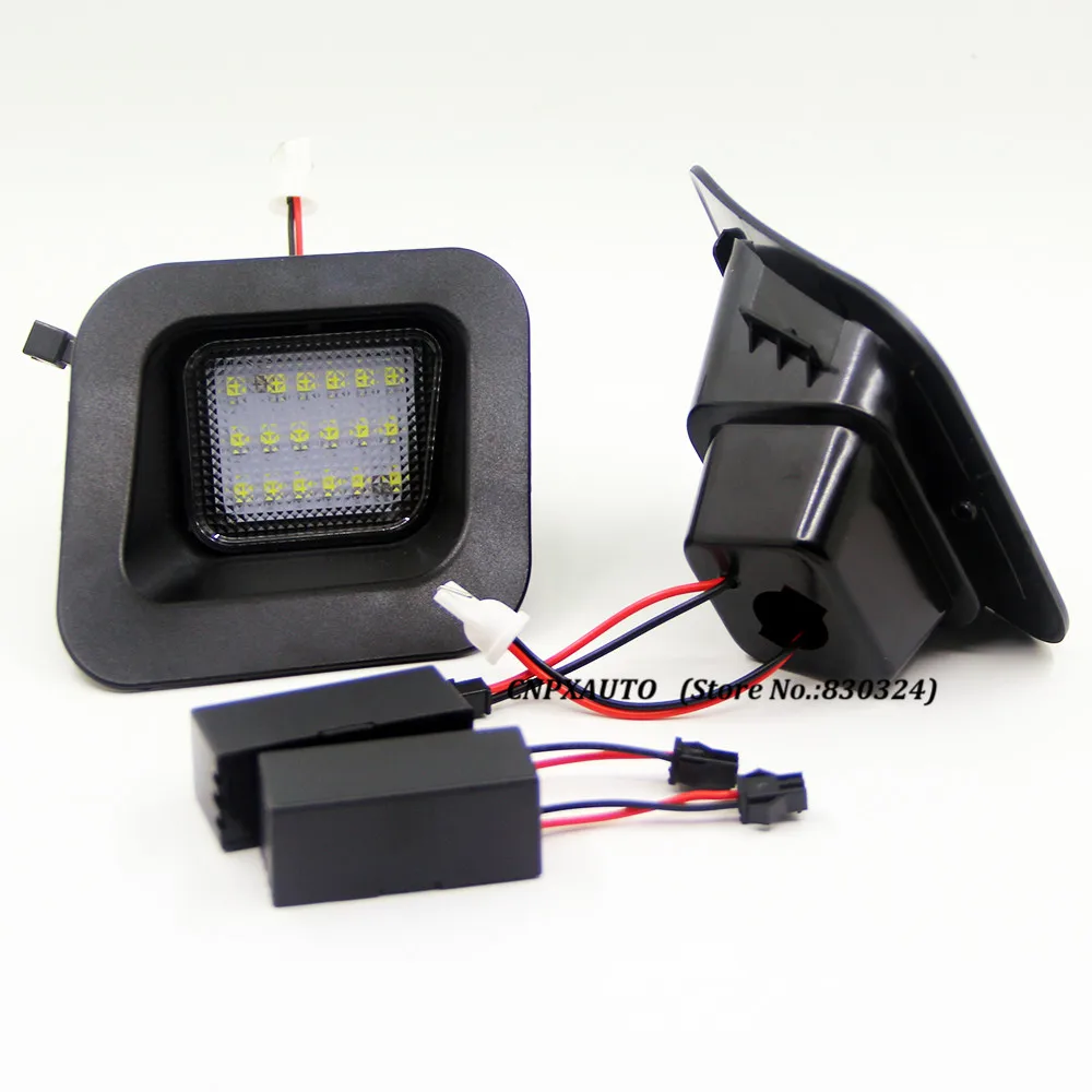 2 шт ксеноновые Белый 18SMD светодиодный номерных знаков свет лампы для Ниссан алтима Максима Murano Infiniti JX35 QX60