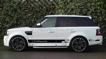 

For 1Set/2pcs Sport Custom Side Stripe Stickers - Various Colours Car styling