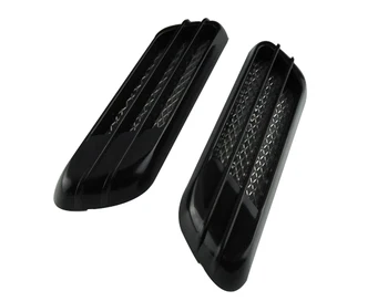 

2x BL universal Air Flow Intake Vent Hole Cover Duct Decor Fender door Sticker