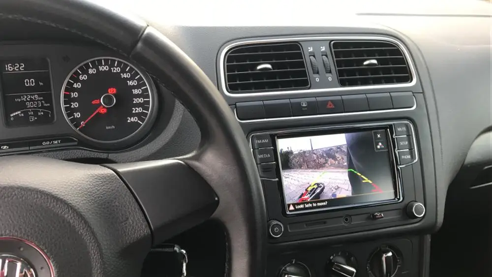 RCD330 плюс AV камера заднего вида для VW Golf 5/6/7 JETTA Mk5 MK6 TIGUAN Passat B6 B7 Octavia