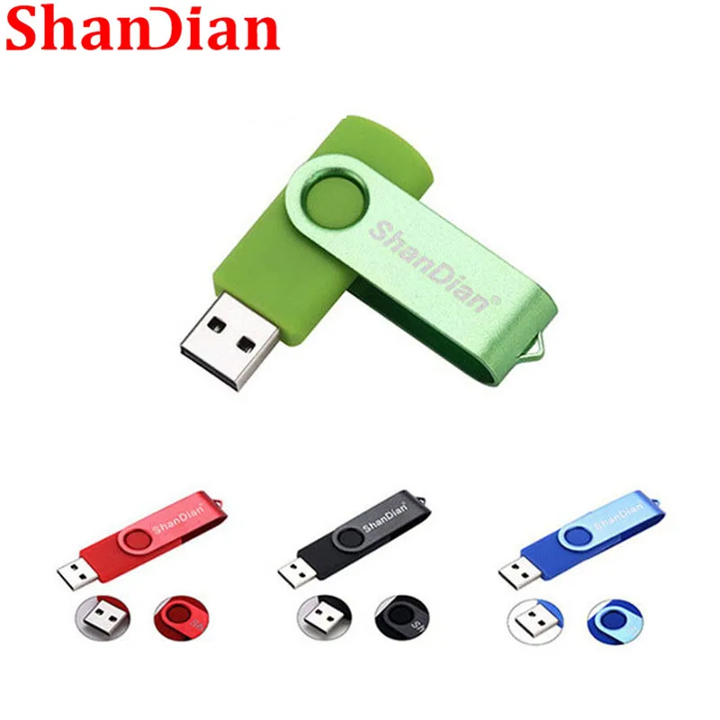 

SHANDIAN new creative flash drive high Speed drive 64GB 32 GB 16 GB 4GB external storage Application USB Fashion gift