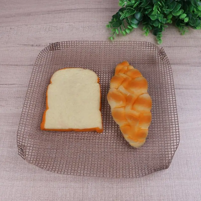 

Metal Mesh Sheet BBQ Accessories Outdoor Non Stick Mesh Grill Mat Cooking Sheet Churrasco Barbecue Liner Roaster Tools 30*40cm