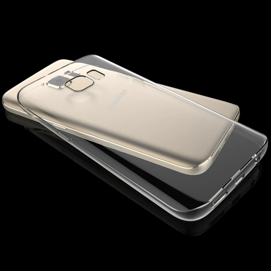 Transparent Case For Samsung Galaxy A7 2018 S10 Plus Lite S8 S9 S7 Edge A8 A5 2017 A50 A30 Soft Cover Funda Coque | Мобильные