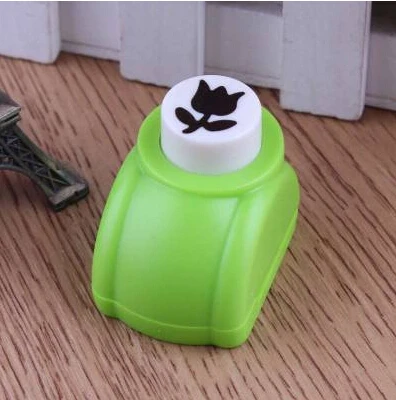 

Photo Album DIY 1.5cm Shape tulip Children Middle size hand maker hole punch Children toy Free shipping puncher