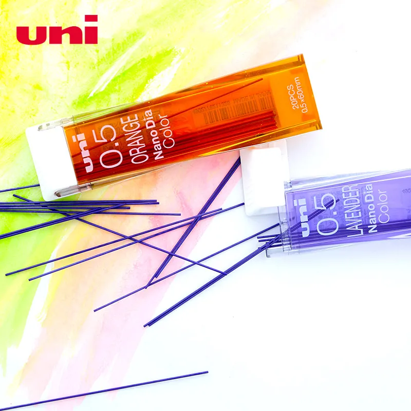 Uni 202NDC 0.5mm Colored Mechanical Pencil Refills Colored Drawing
