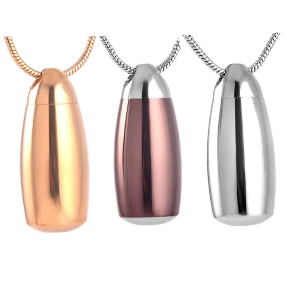 

CMJ9133 3Different Color 25mm Cremation Urn Pendant for ashes Large Capacity Ash Lockets Keepsake Jewelry Free Engraving