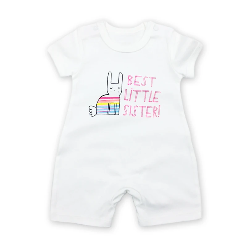 

2018 New baby rompers Newborn Infant Clothes Baby Boy Girl Summer clothes Cute Cartoon Printed Romper Jumpsuit Climbing Clothing