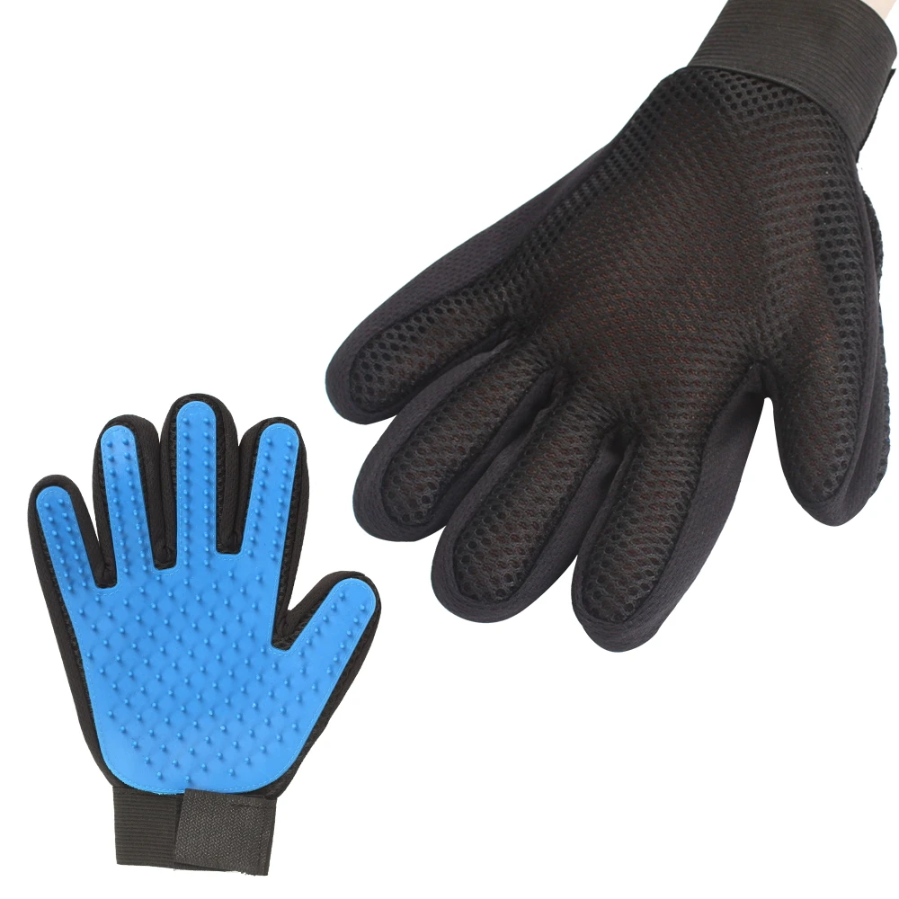 Silicone Gentle Efficient Pet Brush Gloves