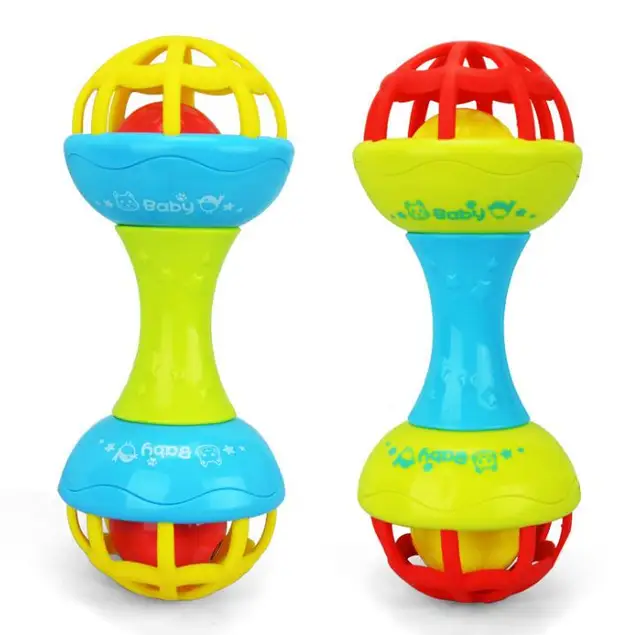 1pcs Cute Baby Mobiles High quality Newborn toys Gift Hand shakeer Bell