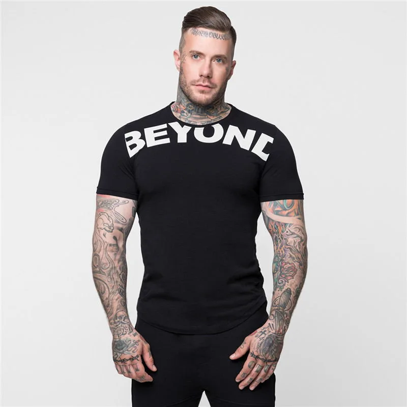 Gym Fitness MEN T-shirt Casual  Tee Top (5)