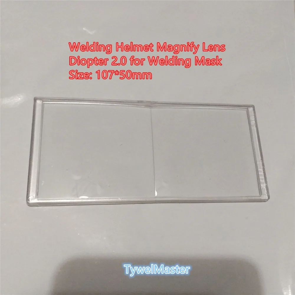 Welding Helmet Magnify Lens Diopter 2.0 Welding Mask 100*45mm
