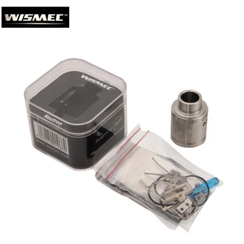 

Original Electronic Cigarette Wismec Changeable Neutron RDA Atomizer with precise top airflow control and wide open wicking