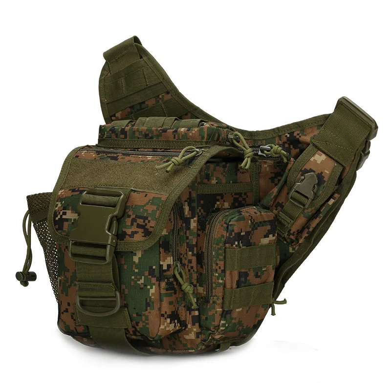 9 цветов сумка для камеры Jambe Bolsillo Tactico Saddle Upgrade Camouflage 3C нагрудный карман на ремне сумка-мессенджер Мужская Военная седельная сумка - Цвет: 4