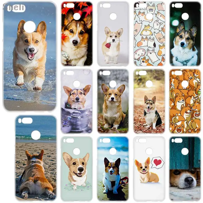 Милый мягкий силиконовый чехол Corgi dog для Xiaomi redmi 9a 8a 7a 6a 5a note 9 8 7 6 Pro 8t 9s y3 | Мобильные