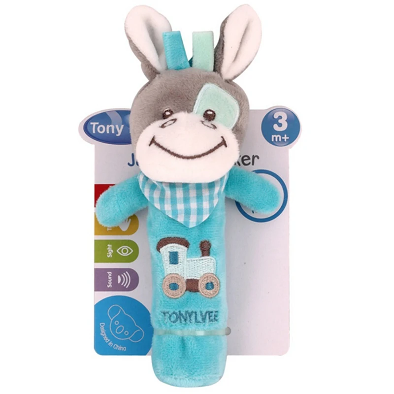 Newborn Baby Toys Cartoon Animal Dog Baby Boy Girl Rattles Hand Bell Infant Toddler Plush Toys Jouet Enfant Best Gift Newborn Baby Toys Cartoon Animal Dog Baby Boy Girl Rattles Hand Bell Infant Toddler Plush Toys Jouet Enfant Best Gift