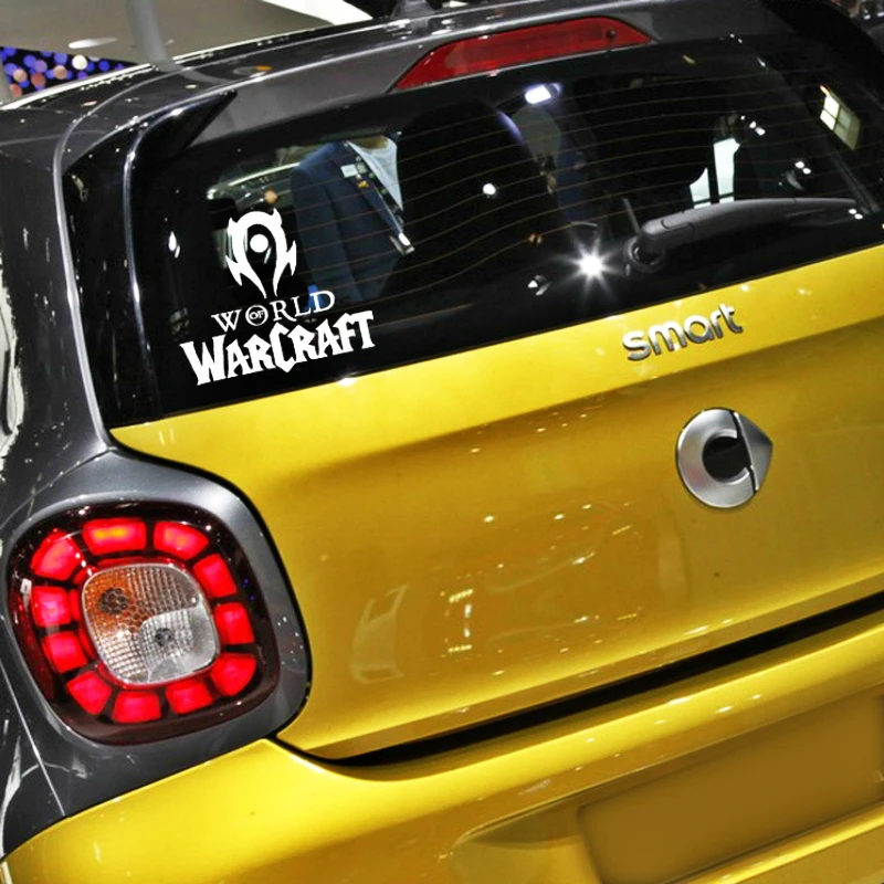 Volkrays автомобильные аксессуары World of Warcraft знак племя наклейка для электроскутер Chevrolet Peugeot Хонда Хендай - Название цвета: White