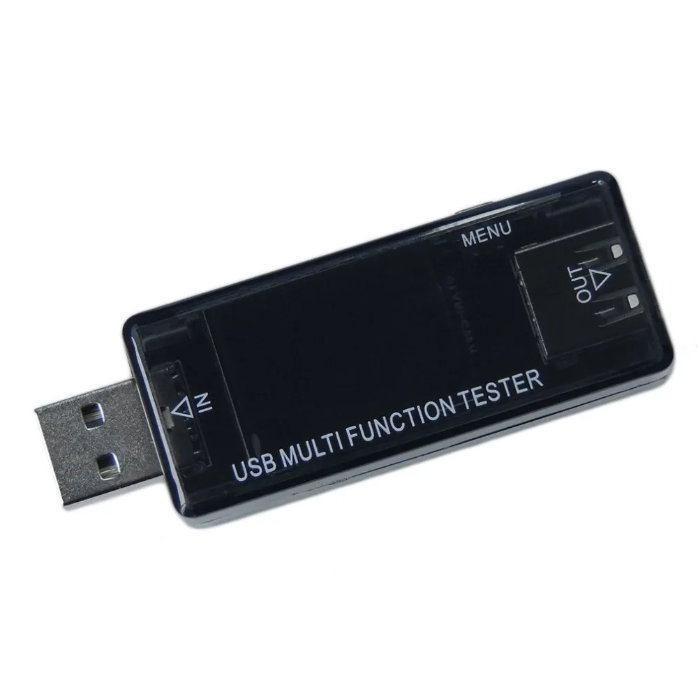 

USB Multi Function Tester 4~30V Voltmeter Ammeter Current Voltage Capacity Monitor Power Bank Detector KWS-MX16