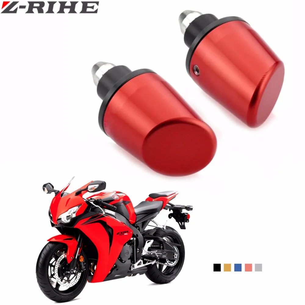 7/8" 22mm Aluminum adjustable Motorcycle Handle Hand Bar Ends Motorbike