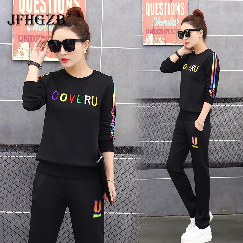 JFHGZB Women Set Fashion Winter 2 Piece Set Fitness Clothes Sweatshirt Hooded Two-piece Sportswear Femalesports Suit 10-35L JFHGZB Women Set Fashion Winter 2 Piece Set Fitness Clothes Sweatshirt Hooded Two-piece Sportswear Femalesports Suit 10-35L