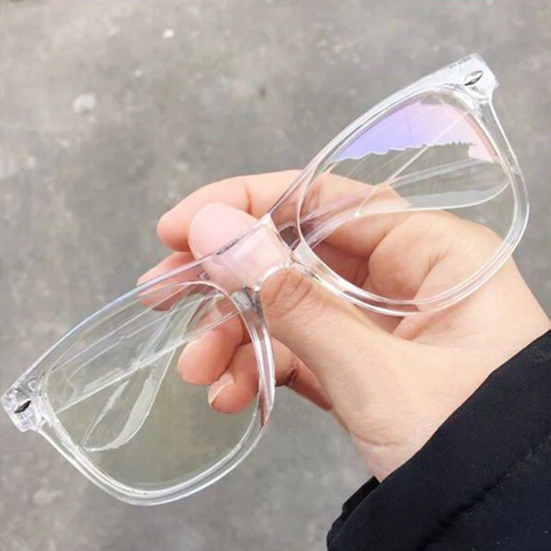 Myopia 4.5 Iboode очки для близорукости, женские, мужские, женские, Короткие очки для коррекции зрения, прозрачная пластиковая оправа, очки диоптрий от 0 до-6,0, унисекс - Цвет оправы: Myopia 4.5