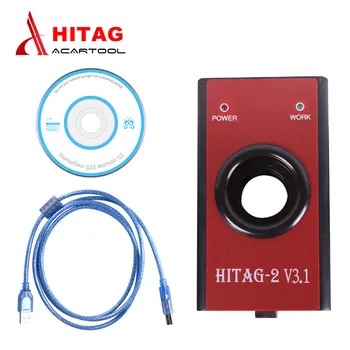 

HiTag Programmer HiTag2 V3.1 Car Transponder Key Programmer Immo Remote Key Maker VIN PIN Code Reader For Mulit-brand