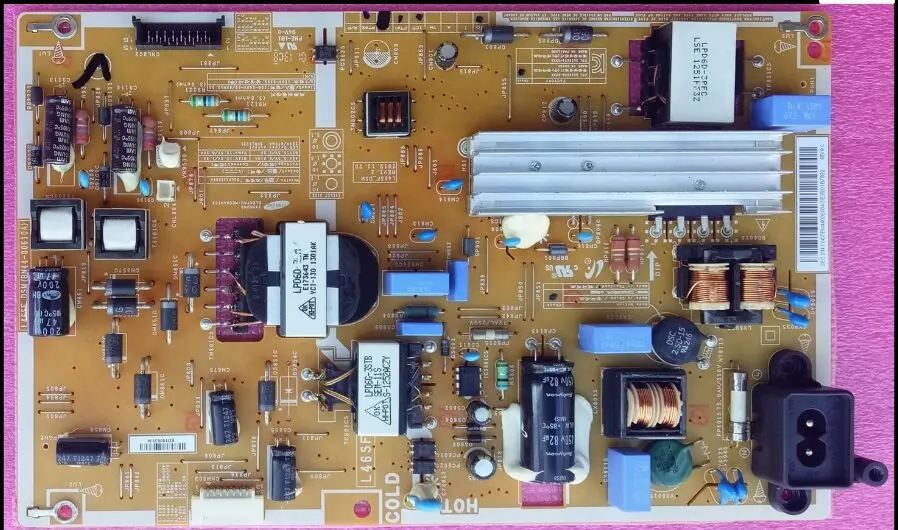 Для samsung LCD TV UA46F5080AR используется плата питания BN44-00610A BN44-00610B L46SF-DSM |