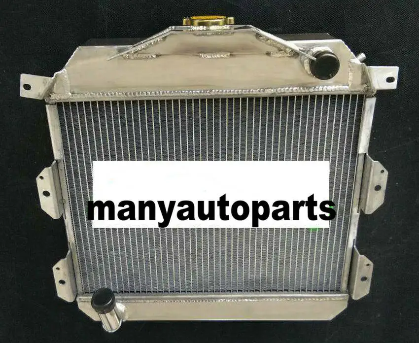 Подходит для Austin-Healey 100-4 1953-1956 1954 1955 MT Алюминий радиатора 3 ряда 62 мм с наружной резьбой